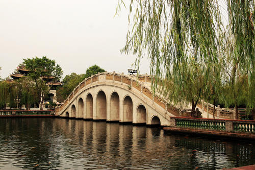 北京九孔桥图片